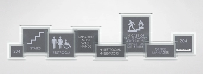 Metro Metallics Sign Collection