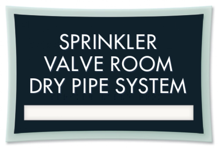 1 Slot Suite/Dept. ID Sign