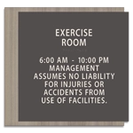 10-Line Common Room Sign