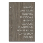 10-Line Directional Sign
