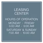 10-Line General Information Sign