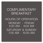 10-Line General Information Sign