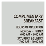 10-Line General Information Sign