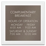 10-Line General Information Sign