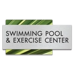 2-Line Common Room Sign (Extended Width)