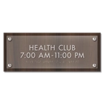 2-Line Common Room Sign (Extended Width)