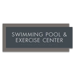 2-Line Common Room Sign (Extended Width)