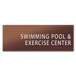 2-Line Common Room Sign (Extended Width)