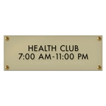 2-Line Common Room Sign