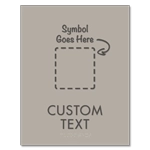 2-Line Custom Regulatory Sign