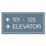 2-Line Directional Sign