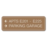 2-Line Directional Sign