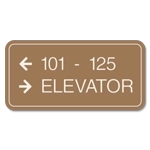 2-Line Directional Sign