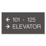 2-Line Directional Sign