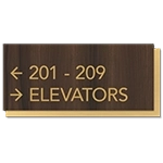 2-Line Directional Sign