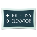 2-Line Directional Sign