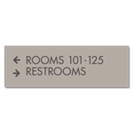 2-Line Directional Sign