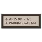 2-Line Directional Sign (Extended Width)