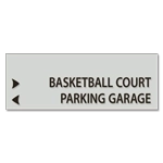 2-Line Directional Sign (Extended Width)