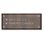 2-Line Directional Sign (Extended Width)