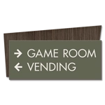 2-Line Directional Sign