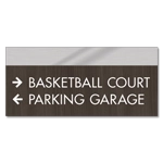 2-Line Directional Sign