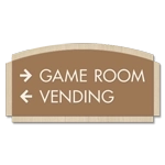 2-Line Directional Sign