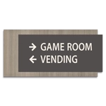 2-Line Directional Sign
