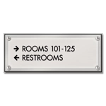 2-Line Directional Sign