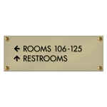 2-Line Directional Sign