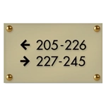 2-Line Directional Sign