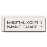 2-Line Directional Sign