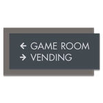 2-Line Directional Sign