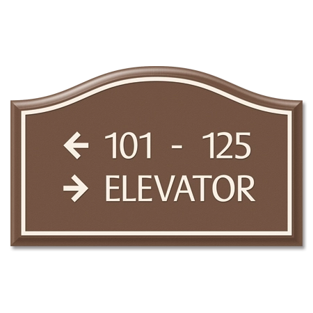 2-Line Directional Sign