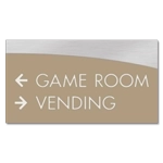 2-Line Directional Sign