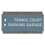 2-Line Directional Sign