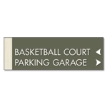 2-Line Directional Sign