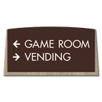 2-Line Directional Sign