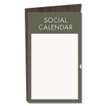 2-Line Informational Sign w/ Insert Window