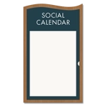 2-Line Informational Sign w/ Insert Window