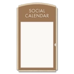 2-Line Informational Sign w/ Insert Window