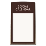 2-Line Informational Sign w/ Insert Window