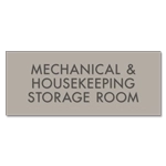 3-Line Common Room Sign