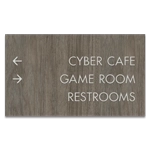 3-Line Directional Sign