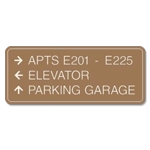 3-Line Directional Sign