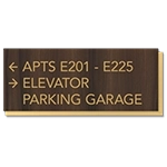 3-Line Directional Sign