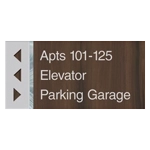 3-Line Directional Sign