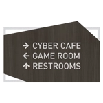 3-Line Directional Sign