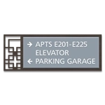 3-Line Directional Sign