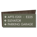 3-Line Directional Sign